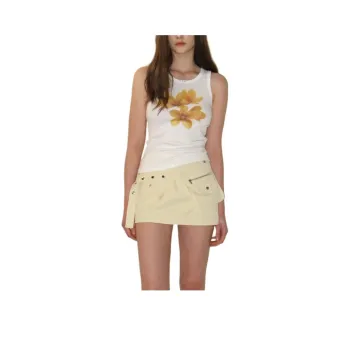 Crank Tank Tops Women's White