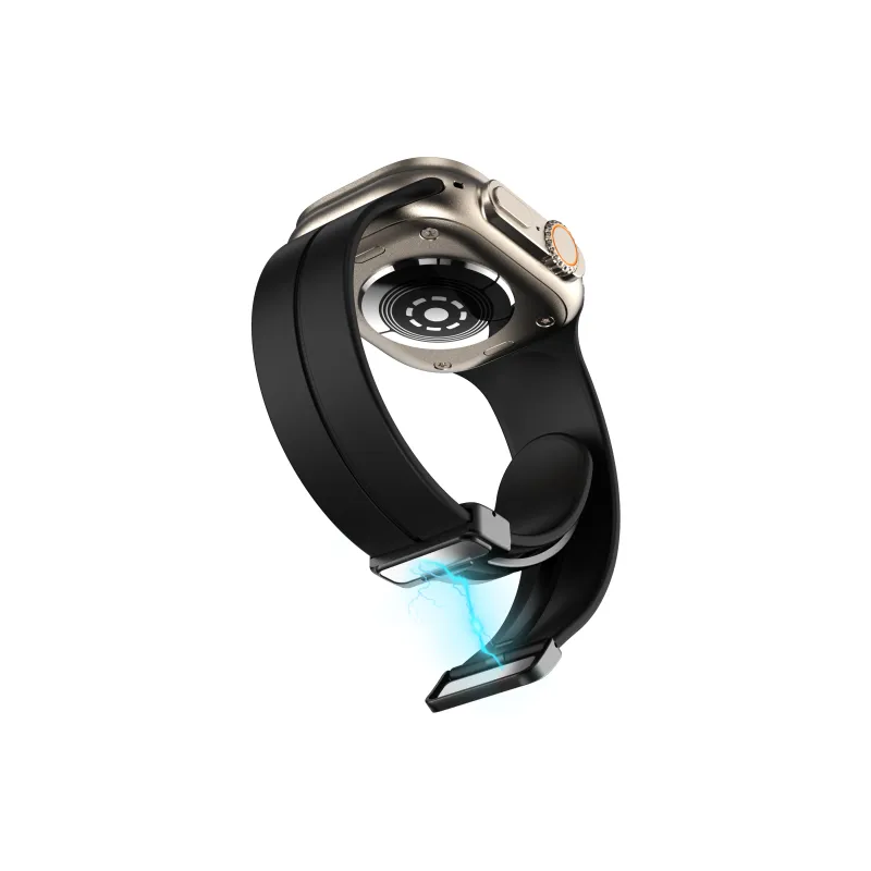KVZUVUU IwatchS10/s9/8/7/6/Ultra Apple Compatibility Watch Band Silicone Material-6