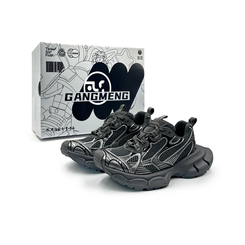 Hong Kong Meng Slip Resistant, Breathable, Height Increasing Low Top Chunky Sneakers Unisex-25