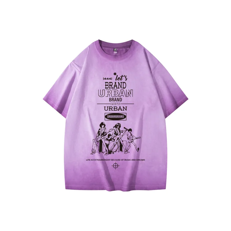URBAN AUTHENTIC T Shirts Unisex-4