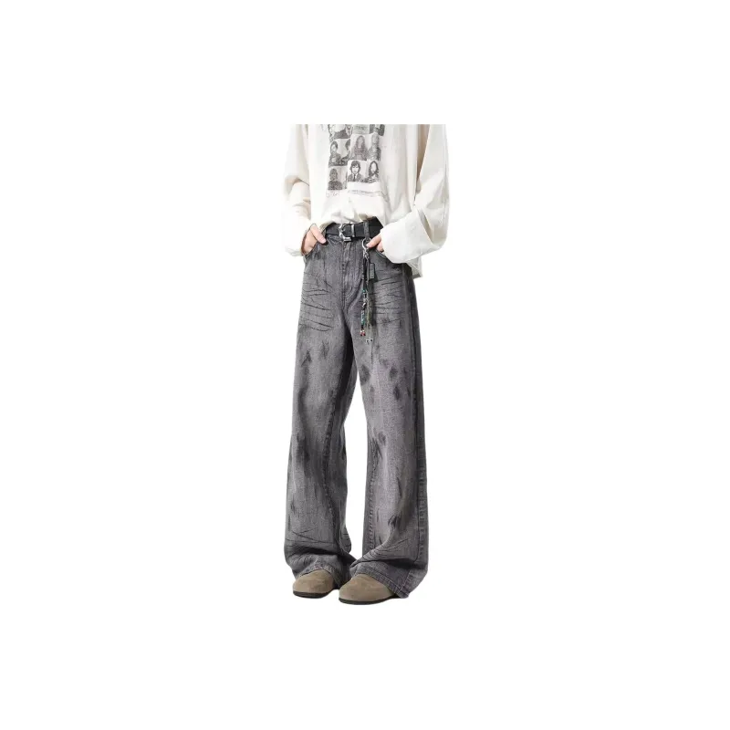RAMPAGE Jeans Unisex Black Gray Color-0