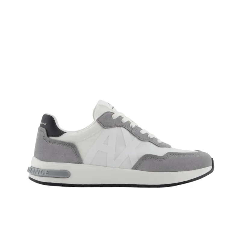 ARMANI EXCHANGEAE Low Top Casual Shoes Men's Gray-1