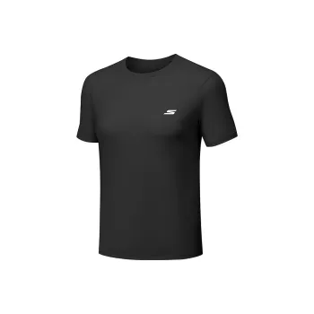 Skechers Basic Sports Series Regular T Shirt Women's Black 0018