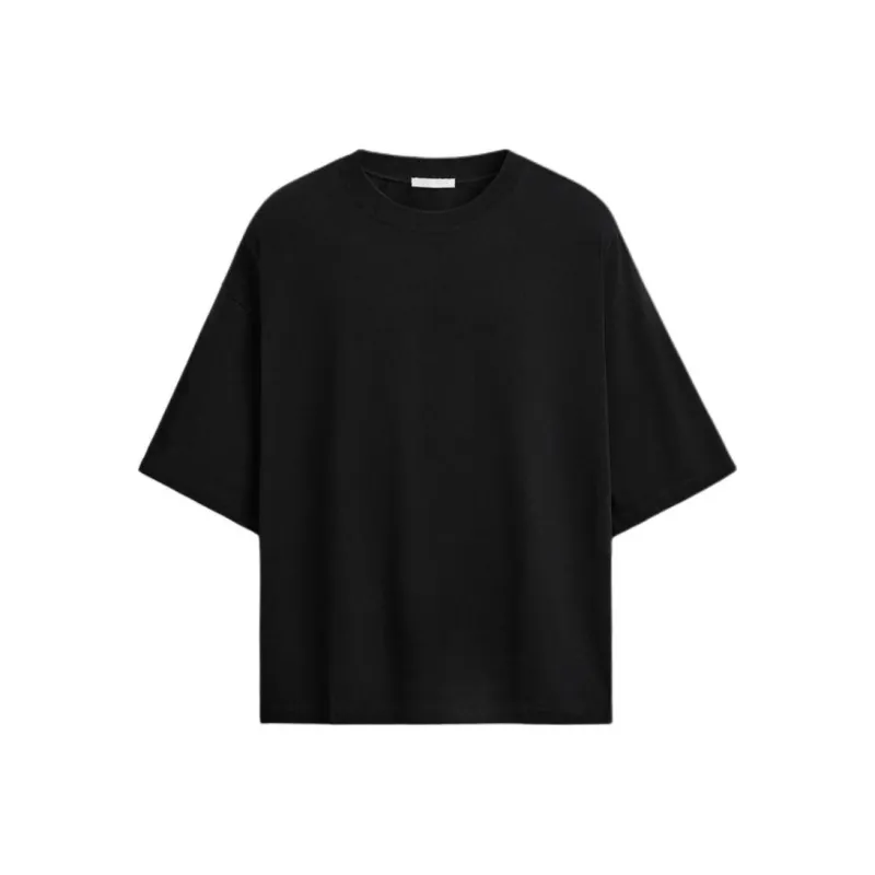 ZARA T Shirts Men Black-0
