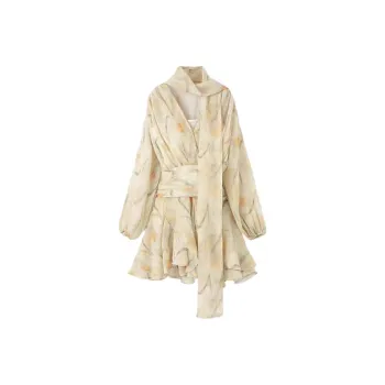 ABCMININ Long Sleeved Dress Women's