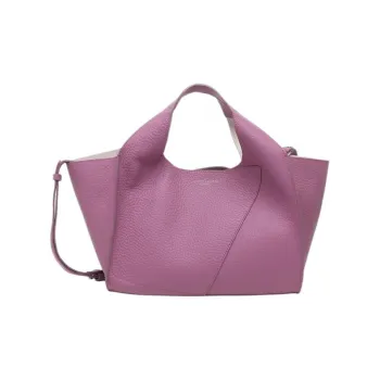 GIANNI CHIARINI Leather Shoulder Bag, Crossbody Bag, Handbag Women's Purple