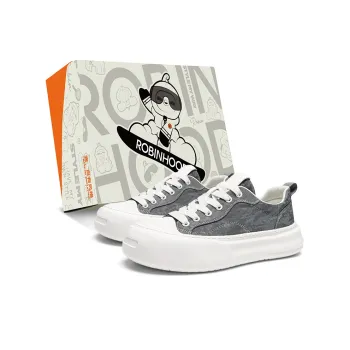 ROBINHOOD Slip Resistant, Abrasion Resistant, Breathable, Lightweight Low Top Canvas Shoes Men's Box Included