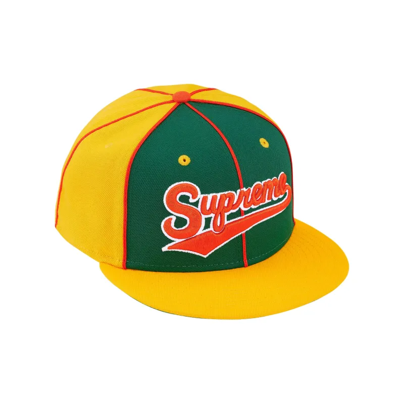 Supreme X New Era Piping Script Logo Cap-7