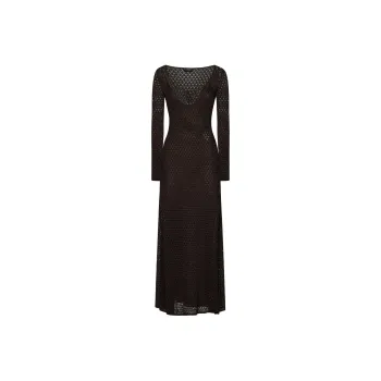 TOM FORD Crochet Knit Maxi Dress