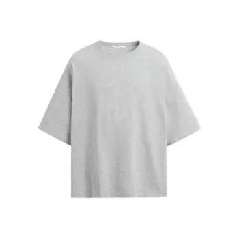 ZARA T Shirts Men Zebra Print Gray