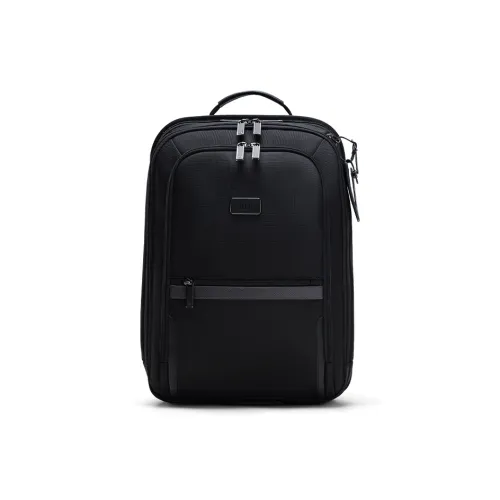 HLA Polyester Backpack Unisex Black/Blue