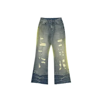 GDRX Jeans Unisex Vintage Blue