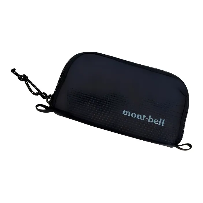 MONTBELL Nylon Wallet Mini Unisex Black-1