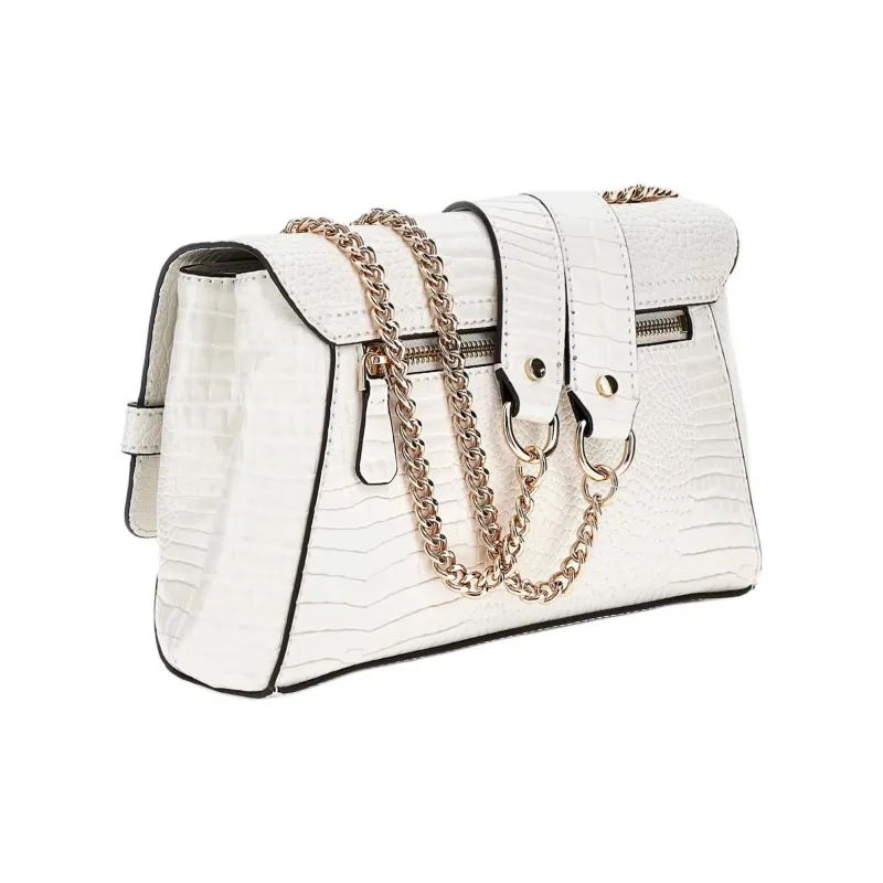 GUESS PU Crossbody Bag, Shoulder Bag Women's White-1