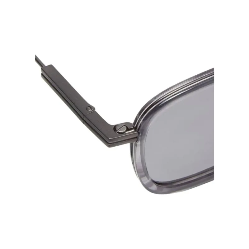 Zegna Acetate Square Sunglasses Unisex Gray-2