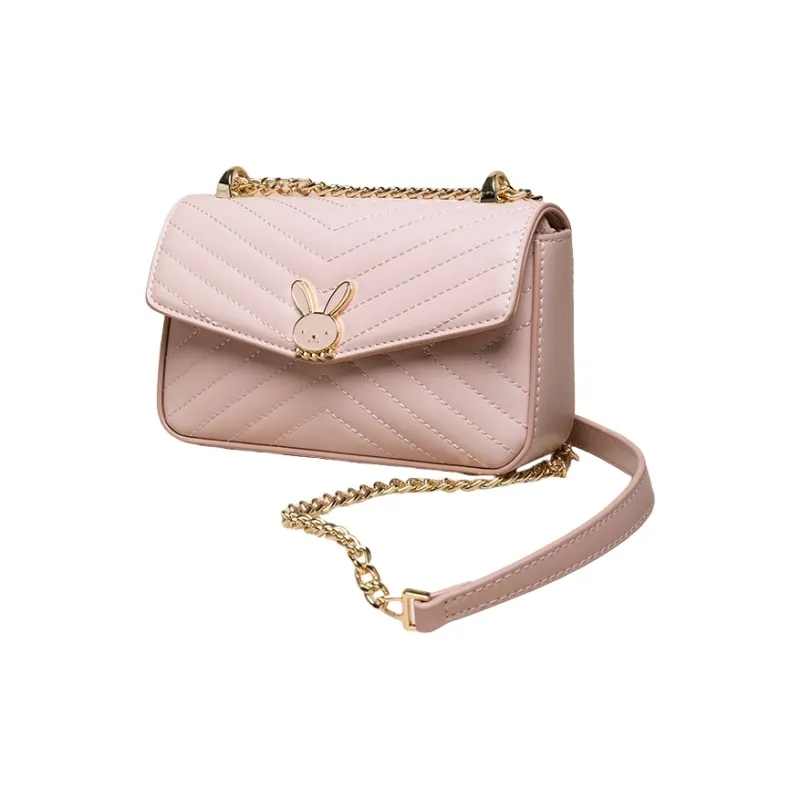 PESASRIE Cow Leather Shoulder Bag Women's Multicolor-7