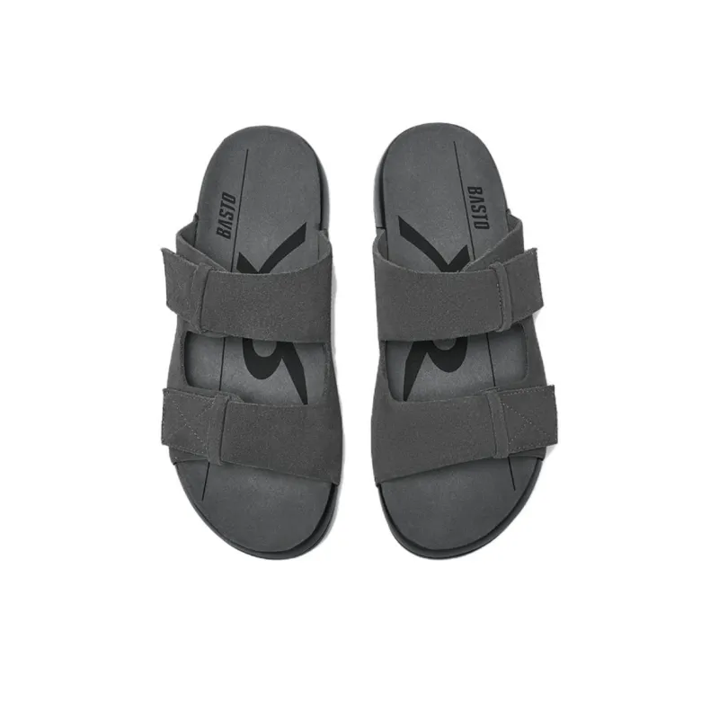BASTO Quiet Slip Resistant Slide Slippers Men's-6