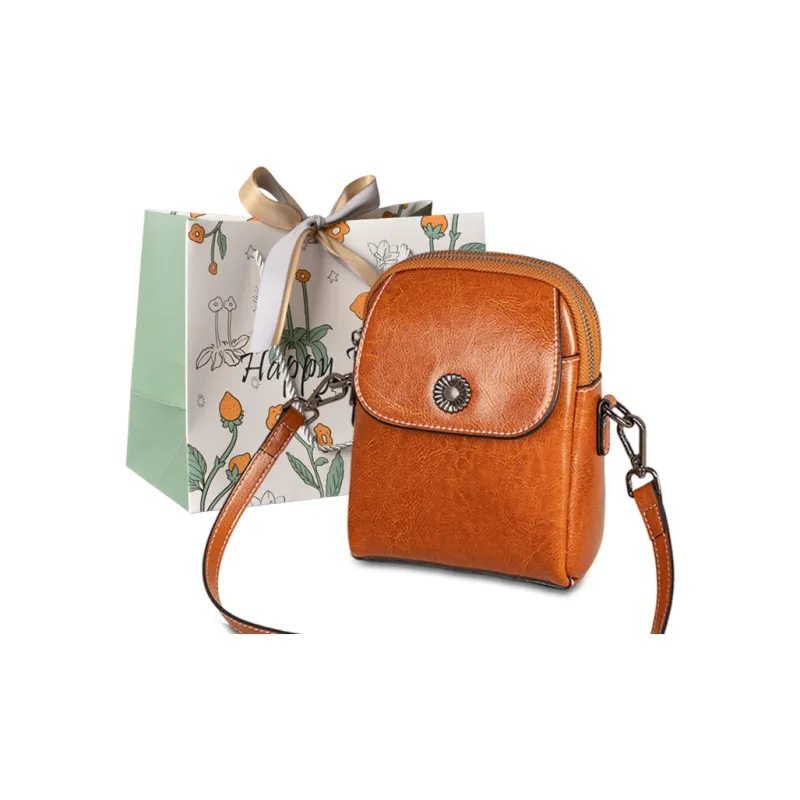Yalu Cow Split Leather Shoulder Bag, Crossbody Bag Women's Multicolor-4