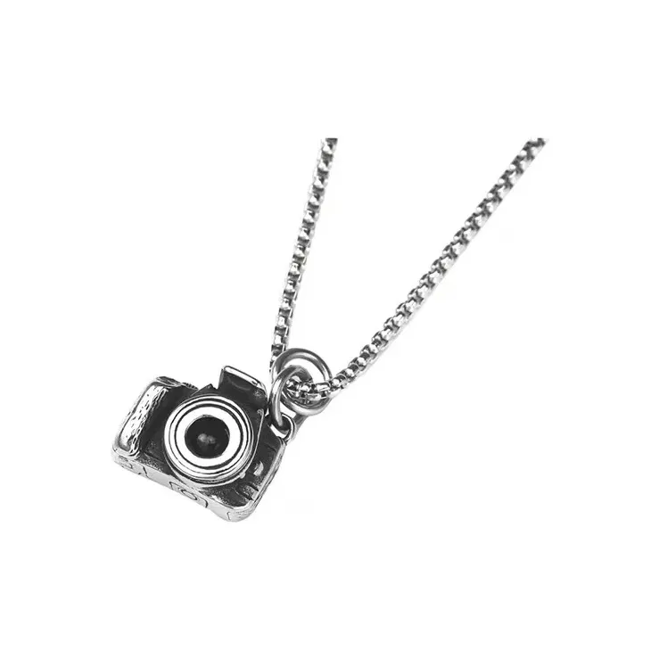JEANSWEST Titanium Steel Necklaces Unisex-2