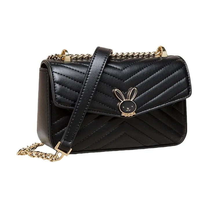 PESASRIE Cow Leather Shoulder Bag Women's Multicolor-8