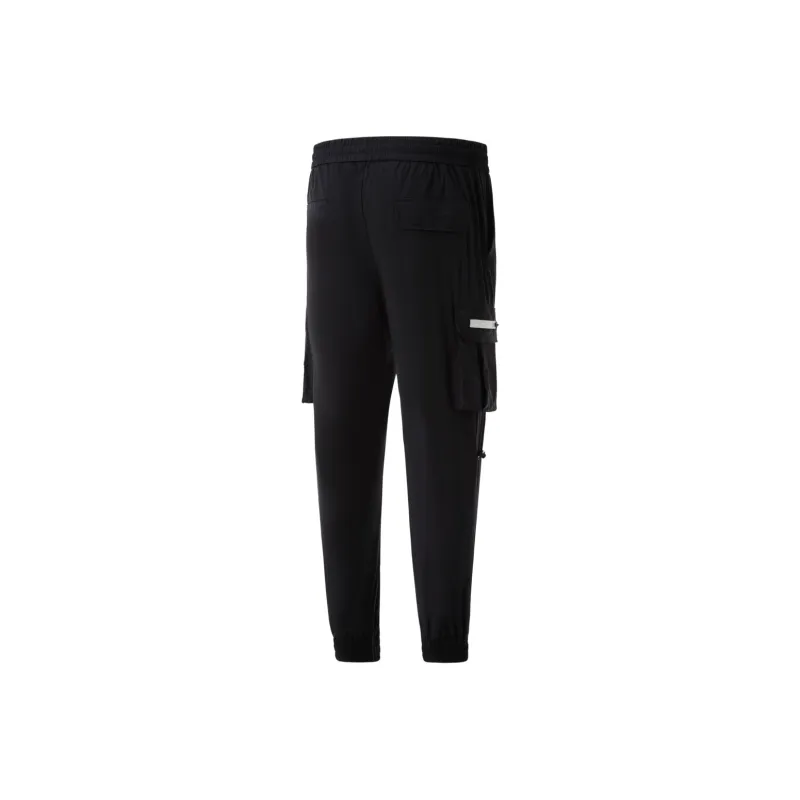 BOSIDENG Cargo Pants Men Black 8056-1