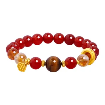 ALI THE FOX Agate Bracelets Women's
