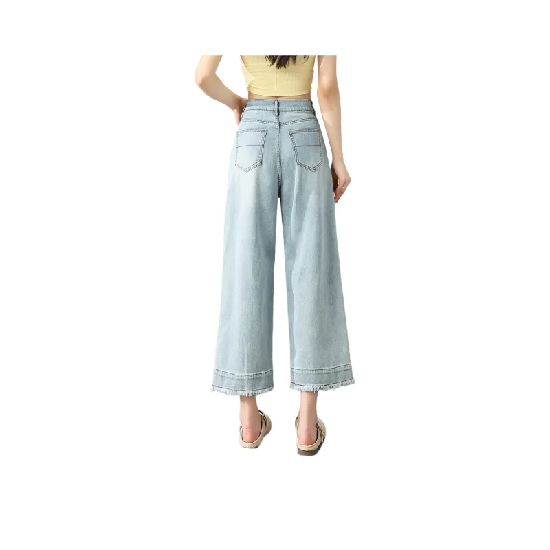 SITOL Denim Shorts Women's Blue-1