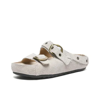 APRHE Rubber Sole Slip Resistant Abrasion Resistant Slide Slippers Women's
