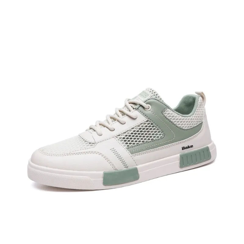 BAKE Slip Resistant, Lightweight, And Breathable Low Top Skateboard Shoes Men's-5