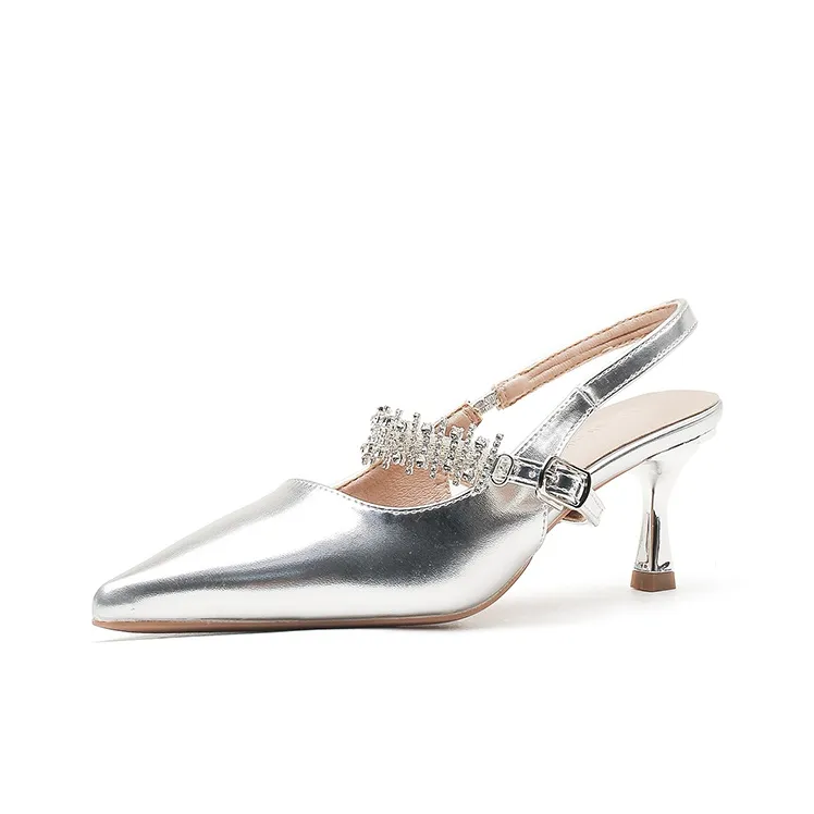 Varib Slim Heel High Heels 5cm Women's-0