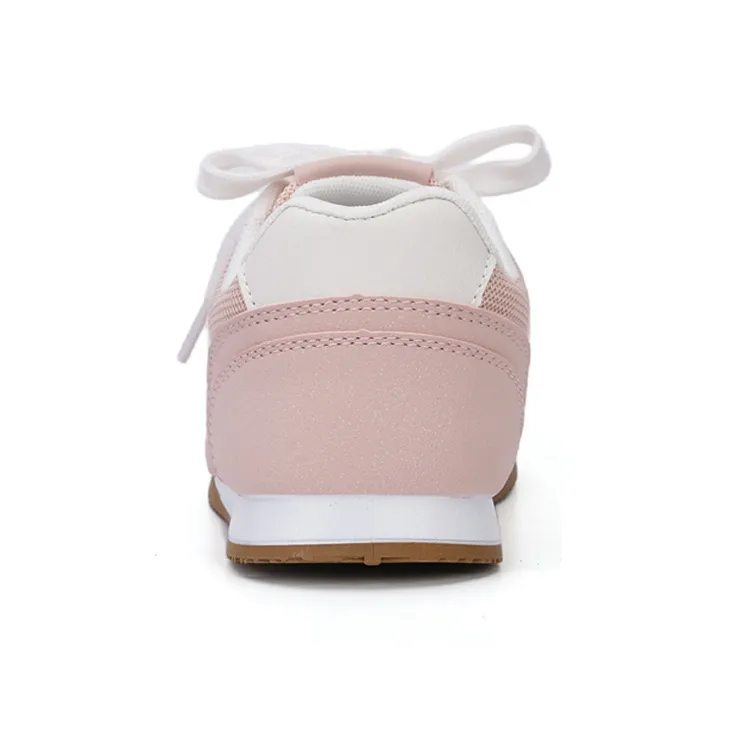 Warrior Abrasion Resistant Low Top Casual Shoes Women's Pink Beige-3