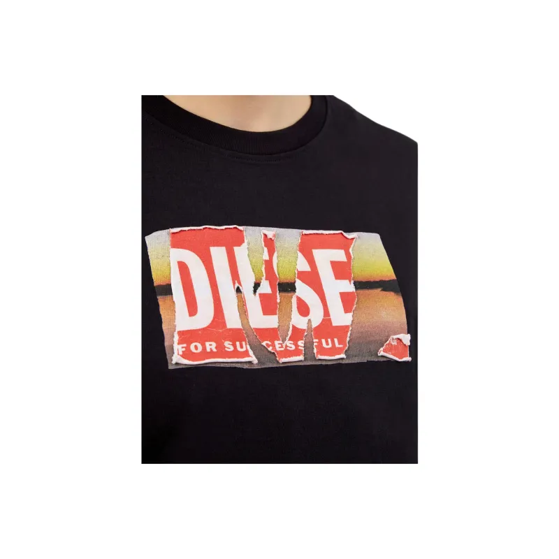 DIESEL T Shirts Women's Black-4