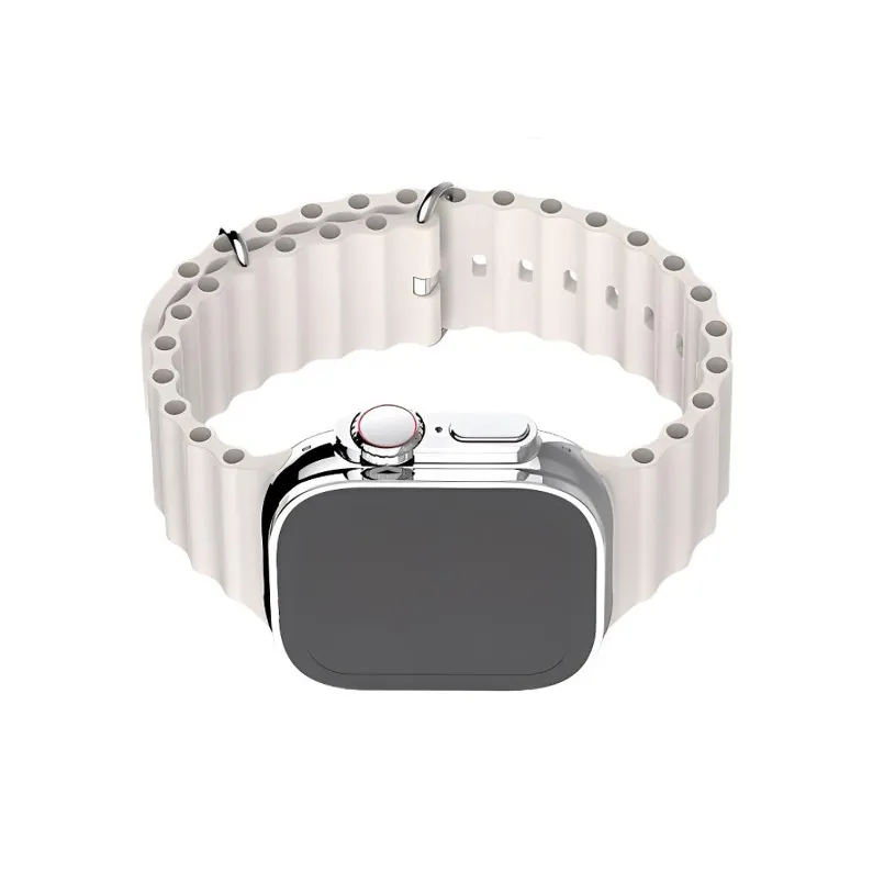 KVZUVUU Apple Compatibility Watch Band 217mm Silicone Material-5