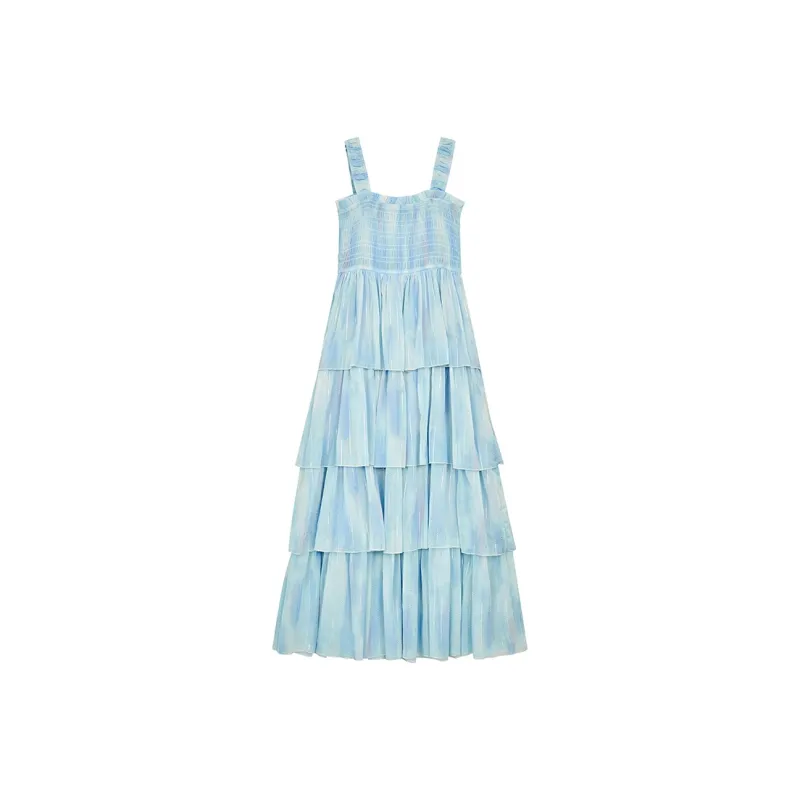 ELF SACK Slip Dresses Women's Glass Blue-0