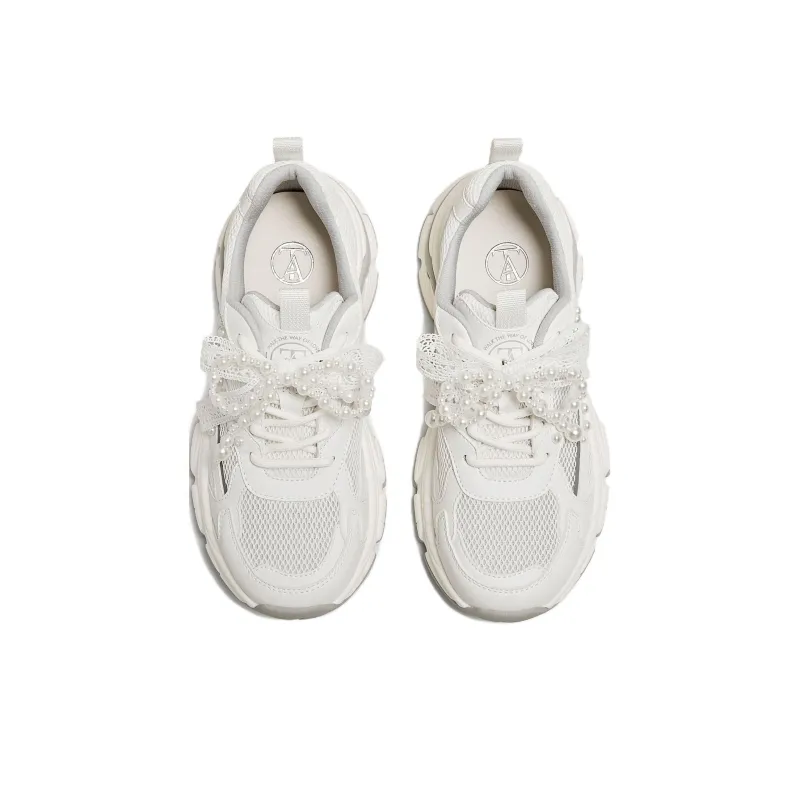 TATA Breathable Low Top Chunky Sneakers Women's-2