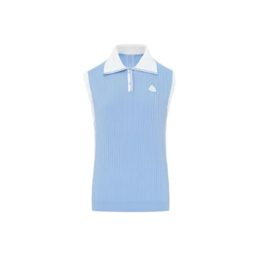 LI NING 1990 Golf Series Vest Women's Harmony Blue