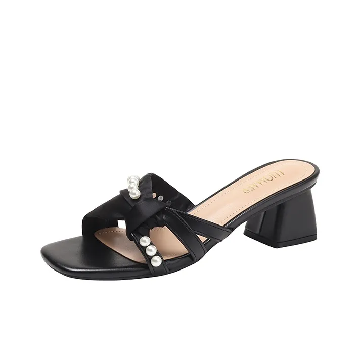 TATAYA Rubber Sole Abrasion Resistant Slide Slippers Women's-5