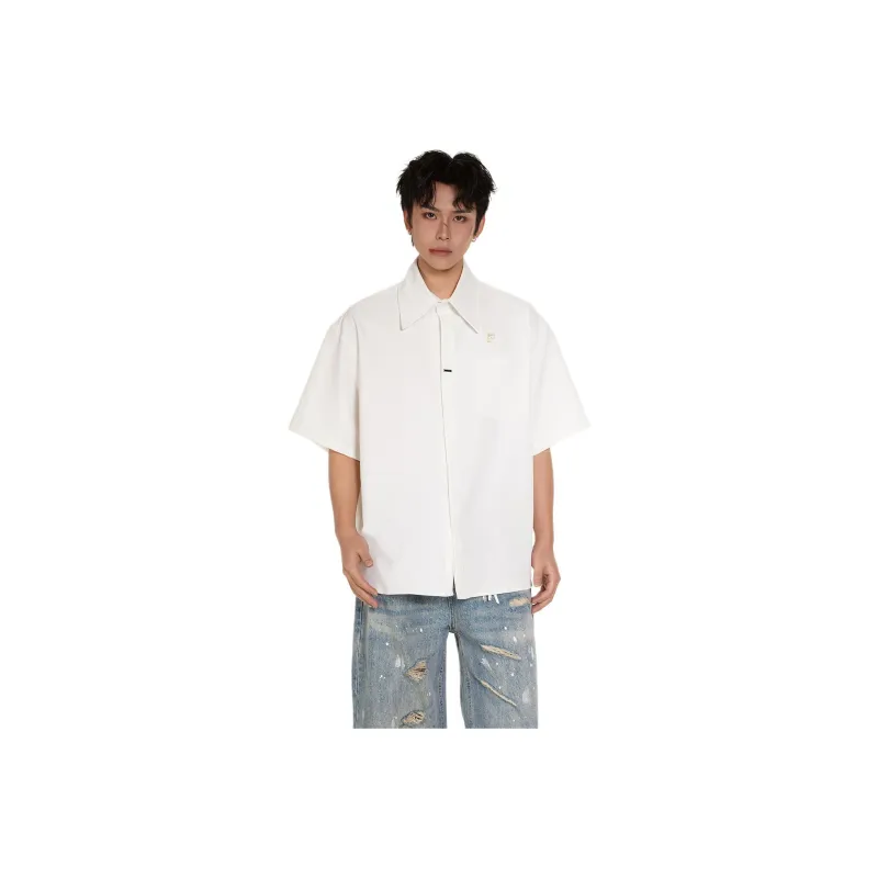 PIERRE CARDIN Short Sleeved Shirt Men's-5