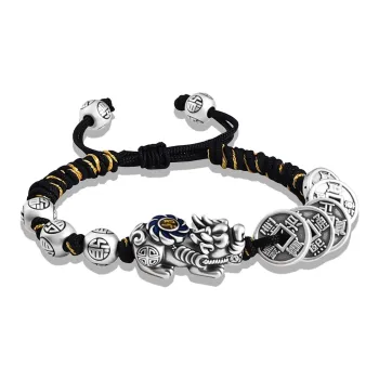 FOREVER MELODY Sterling Silver Bracelets Men's