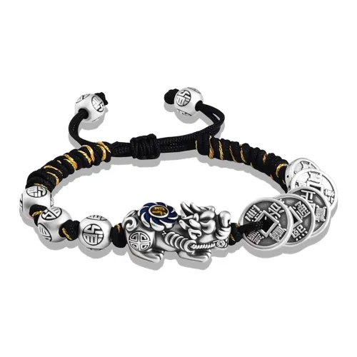 FOREVER MELODY Sterling Silver Bracelets Men's
