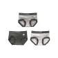 3 Pack (Heather Gray+Dark Gray+White)