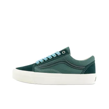 Vans LX OLD SKOOL Slip Resistant And Breathable Low Top Skateboard Shoes Unisex Green