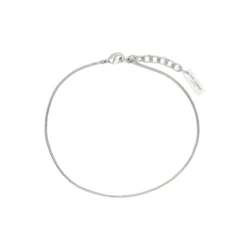 SAINT LAURENT Stainless Steel Bracelets Women's Silver