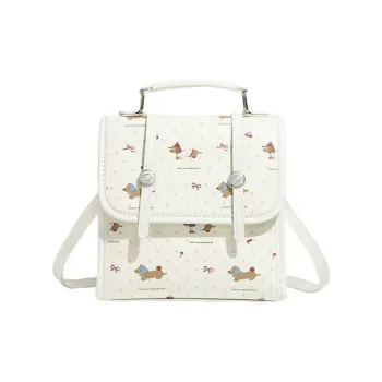 Juju Jimmy PU Backpack Regular Women's White