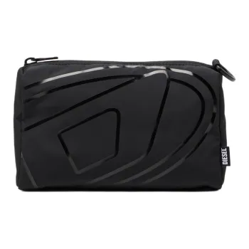 DIESEL Polyester Travel Storage Bag Men's Black