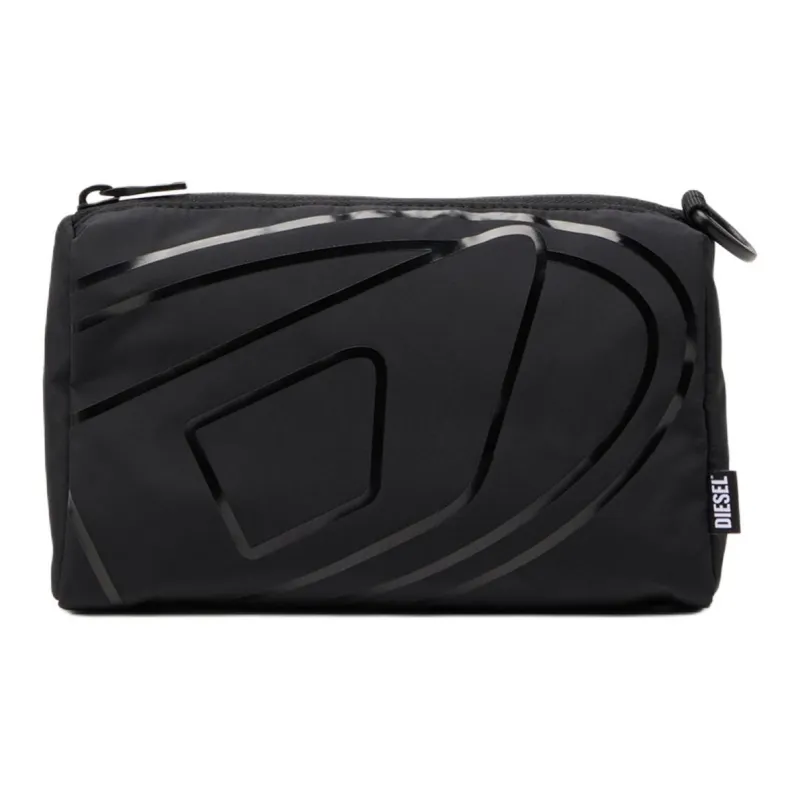 DIESEL Polyester Travel Storage Bag Men's Black-0