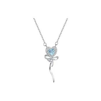 ALI THE FOX S925 Silver Necklaces Women's