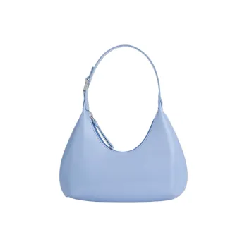 By Far Leather Handbag, Shoulder Bag Women's Hyacinth Purple