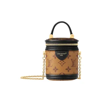 LOUIS VUITTON Monogram Canvas With Cow Leather Bucket Bag Handbag Women's Multicolor