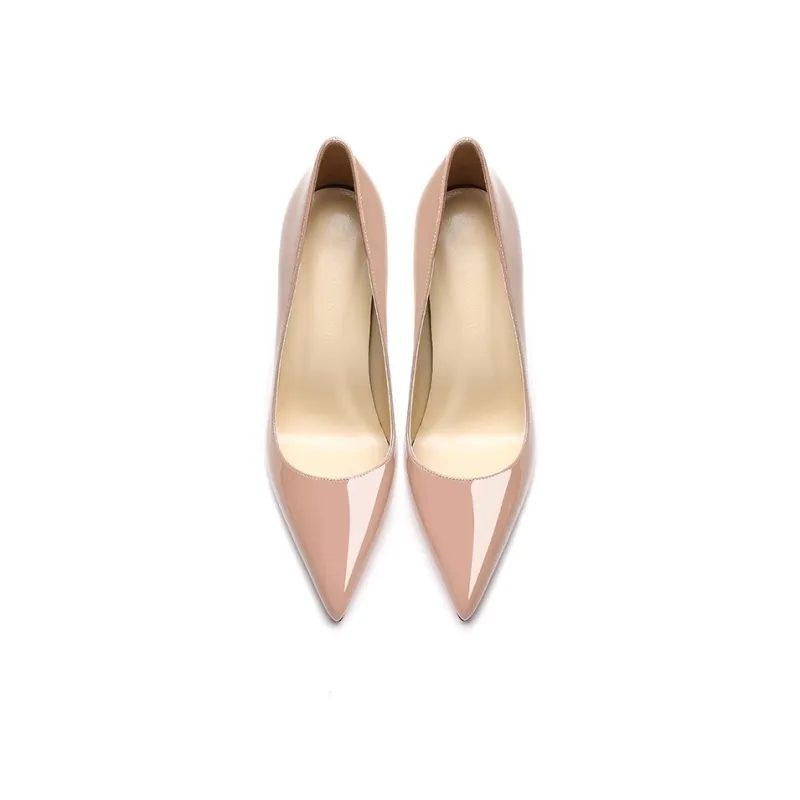 AFJI High Heels Women's Nude/Black-2